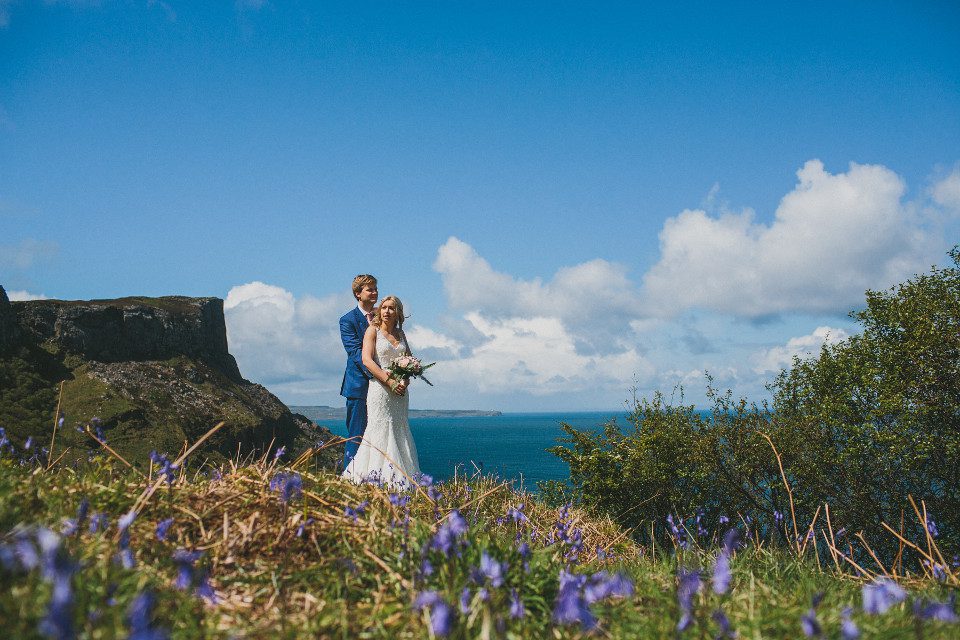 Alternative, creative wedding photography in Ireland