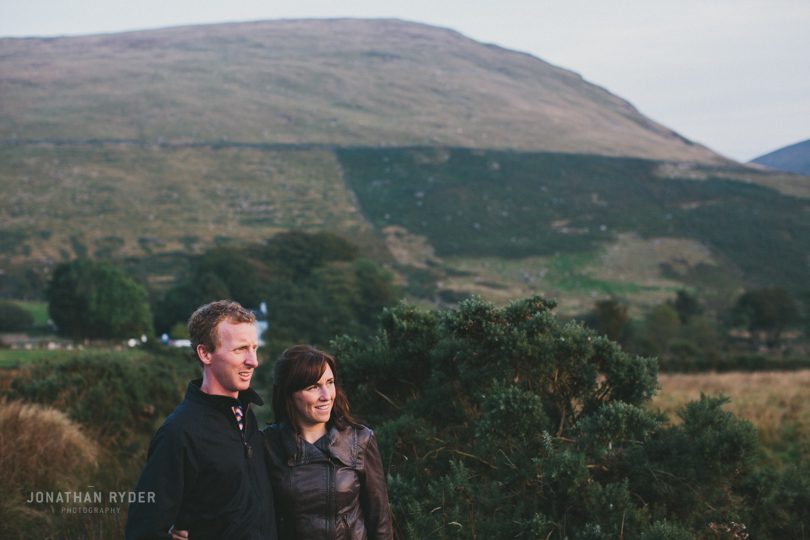 Engagement photos Mourne Mountains