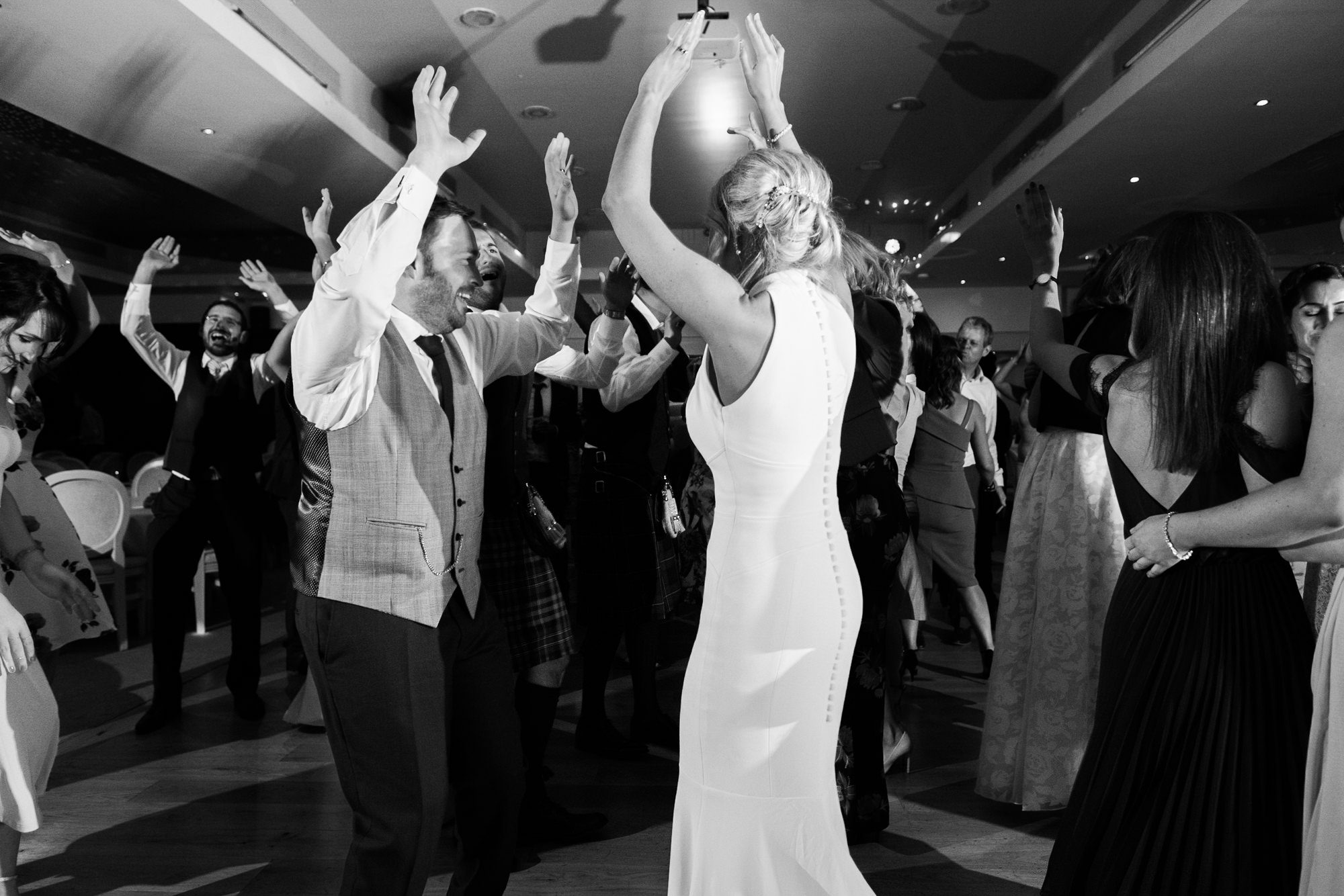 dance floor wedding pictures