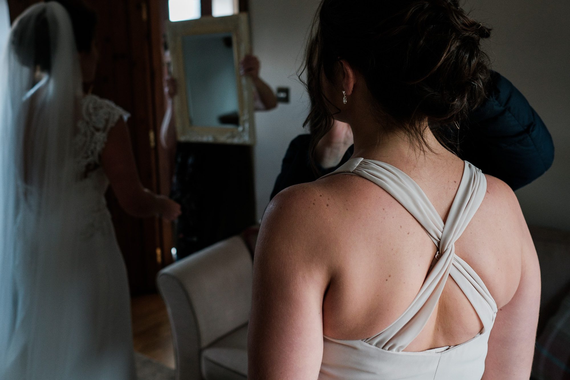 back detail for bridesmaids dress