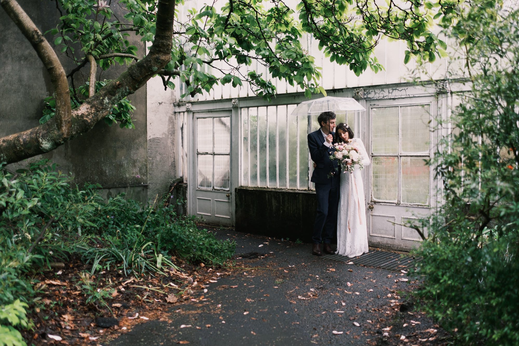 Belfast Botanical Gardens wedding photos